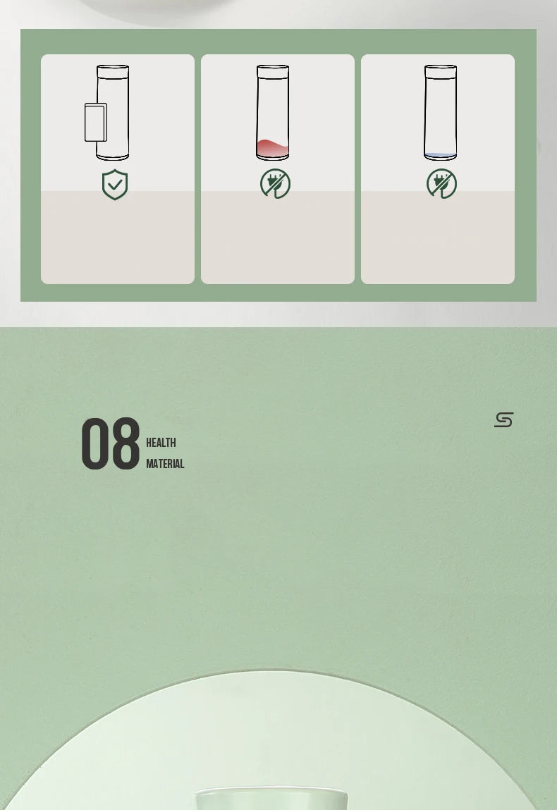 Smart Digital Water Bottle Electric Kettles with Smart Temperature Control Cup Heated Thermal Bottle Stainless Steel Thermos