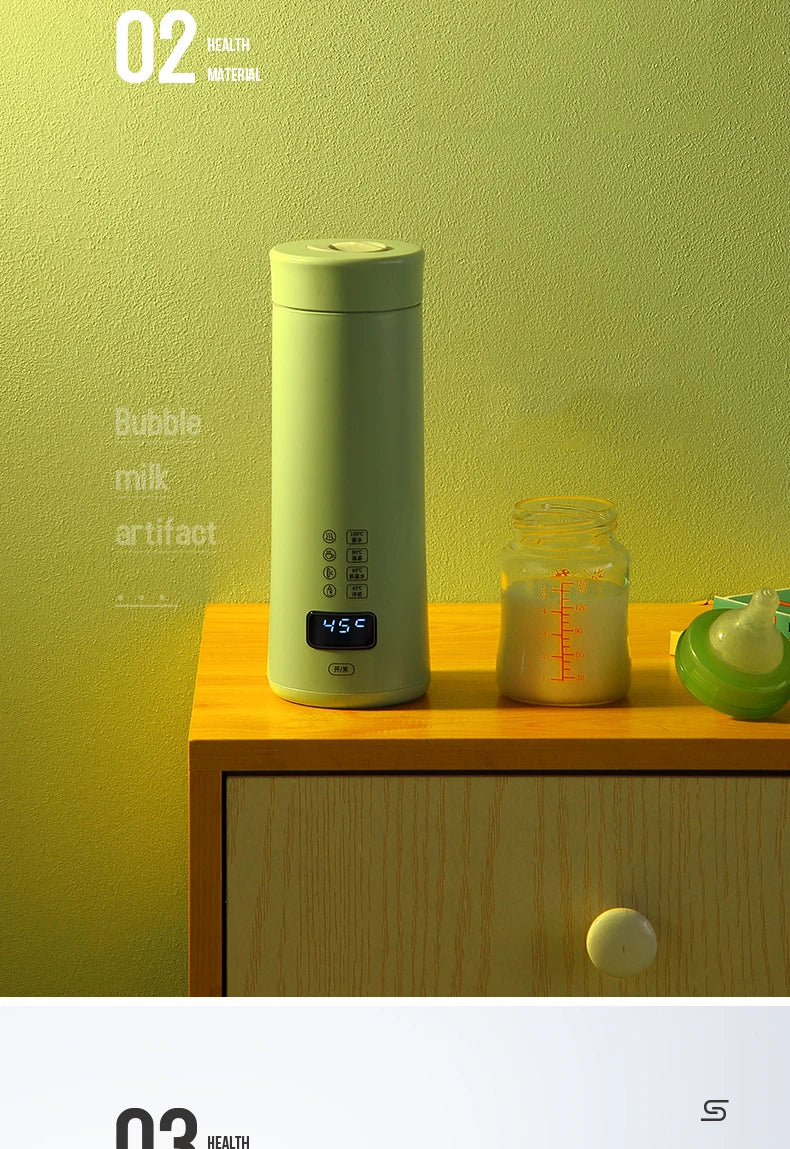 Smart Digital Water Bottle Electric Kettles with Smart Temperature Control Cup Heated Thermal Bottle Stainless Steel Thermos