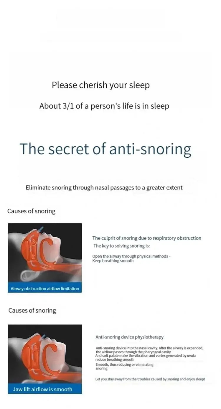 Anti-Snoring Device Magnet Anti Snoring Nose Clip Silicone Stop Snoring Devices Breathe Improve Sleeping Aid Tools 코골이