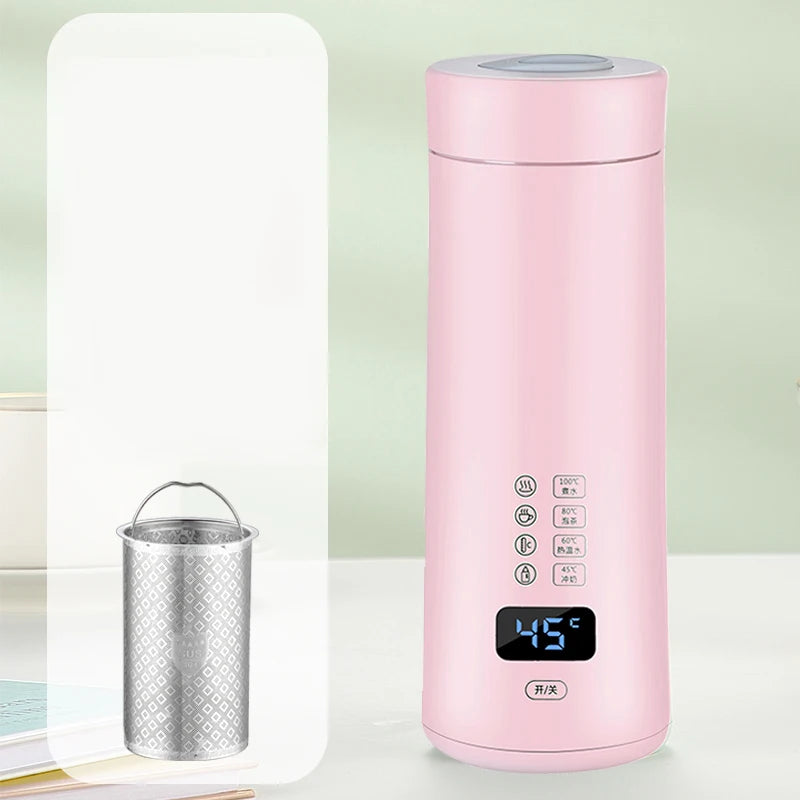 Smart Digital Water Bottle Electric Kettles with Smart Temperature Control Cup Heated Thermal Bottle Stainless Steel Thermos